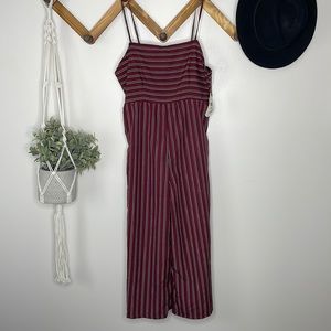 NWT Altar’d State Striped Wide Leg Jumpsuit
